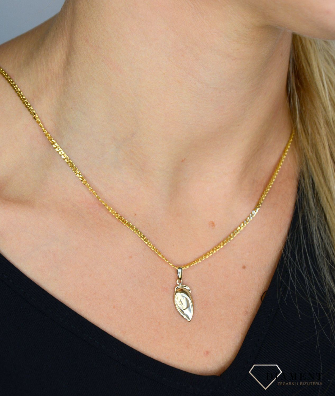 Złoty łańcuszek 585 Mona lisa 2,5 mm OUŁ000000-090 585 2,5mm ✅ Złoty łańcuszek został wykonany z najwyższej jakości złota próby 585 ✅.jpg